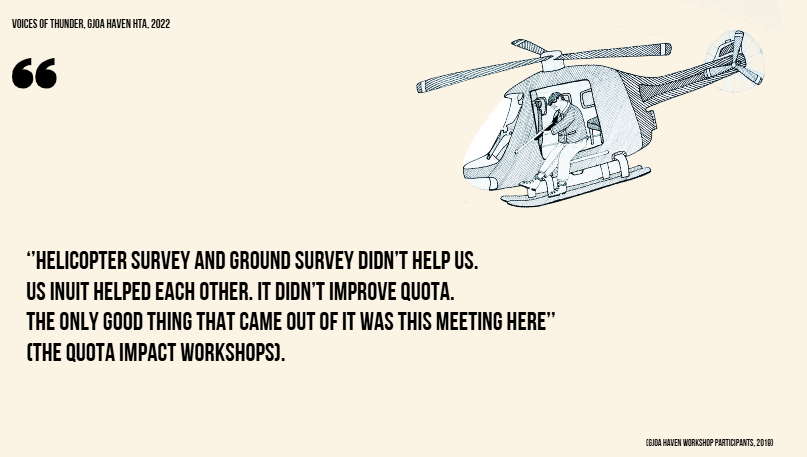 Selected testimonies from participants of the 2019 workshops in Gjoa Haven #5, artwork by Danny Aaluk